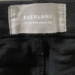 Everlane black jean, size 29 (size 8)